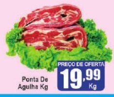 Higa's Supermercado Ponta De Agulha Kg oferta
