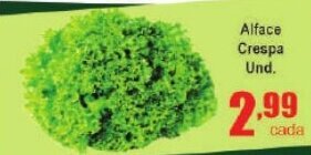 Higa's Supermercado Alface Crespa Und. oferta