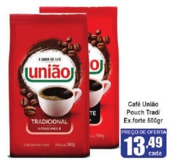 Higa's Supermercado Café União Pouch Trad Ex.forte 500gr oferta