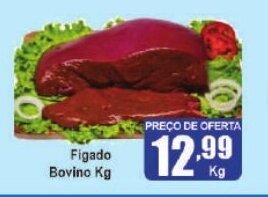 Higa's Supermercado Figado Bovino Kg oferta