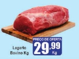 Higa's Supermercado Lagarto Bovino Kg oferta