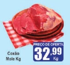Higa's Supermercado Coxão Mole Kg oferta