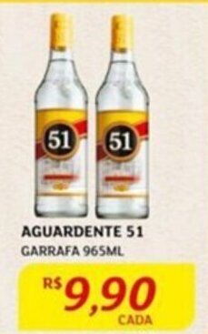 Assaí Atacadista AGUARDENTE 51 GARRAFA 965ML oferta