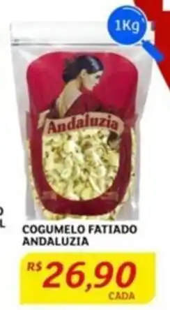 COGUMELO FATIADO ANDALUZIA 1KG