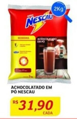 Assaí Atacadista ACHOCOLATADO EM PÓ NESCAU 2Kg oferta