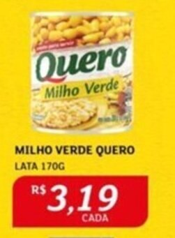 Assaí Atacadista MILHO VERDE QUERO LATA 170G oferta