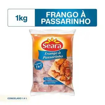 Super Nosso Frango a passarinho seara pacote 1 kg oferta