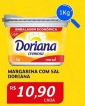 Assaí Atacadista MARGARINA COM SAL DORIANA oferta
