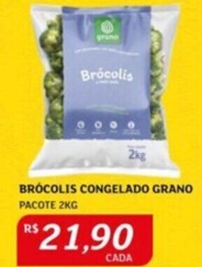 Assaí Atacadista BRÓCOLIS CONGELADO GRANO PACOTE 2KG oferta