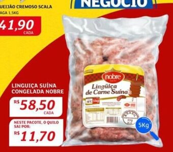 LINGUIÇA SUÍNA CONGELADA NOBRE