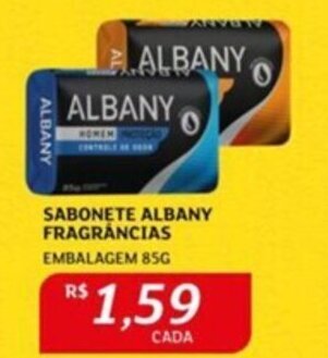 Assaí Atacadista SABONETE ALBANY FRAGRÂNCIAS EMBALAGEM 85G oferta