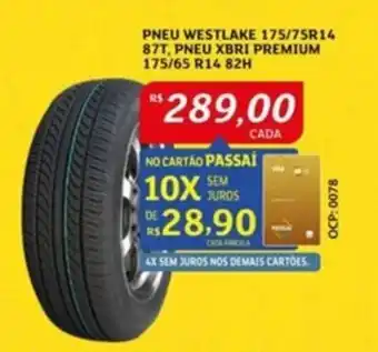 PNEU WESTLAKE 175/75R14 87T, PNEU XBRI PREMIUM 175/65 R14 82H