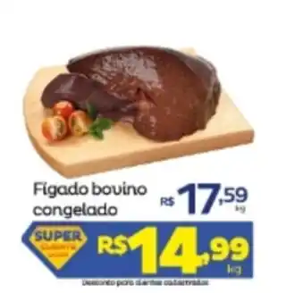 Figado Bovino Congelado 1kg