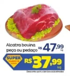 Super Lagoa Alcatra Bovina peca ou pedaco 1kg oferta