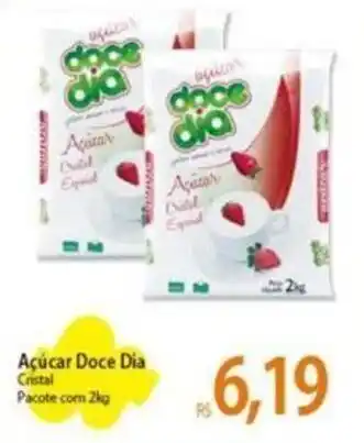 Atacadão Açúcar Doce Dia Cristal Pacote com 2kg oferta