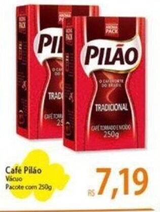 Atacadão Café Pilão Pacote com 250g oferta