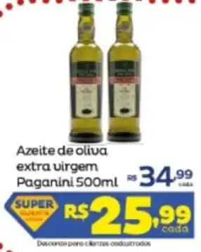 Super Lagoa Azeite de oliva extra virgem Paganini 500ml oferta
