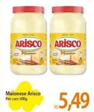 Atacadão Maionese Arisco Pet com 500g oferta