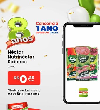 Ultrabox Nectar Nutrinectar sabores 200ml oferta