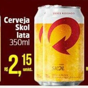 Atacado Máximo Cerveja Skol lata 350ml oferta