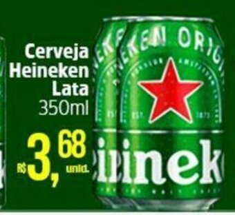 Atacado Máximo Cerveja Heineken lata 350ml oferta
