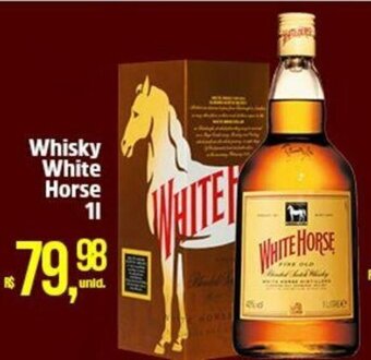 Atacado Máximo Whisky White Horse 1L oferta
