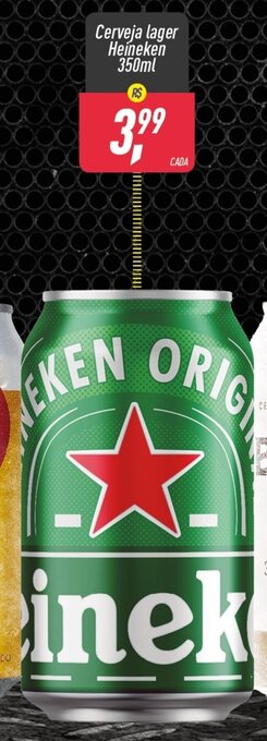 Frangolândia Cerveja Lager Heineken 350ml oferta