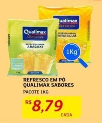 Assaí Atacadista REFRESCO EM PÓ QUALIMAX SABORES PACOTE 1KG oferta