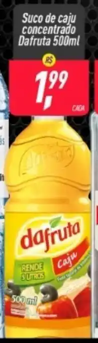 Frangolândia Suco de Caju Concentrado da Fruta 500ml oferta