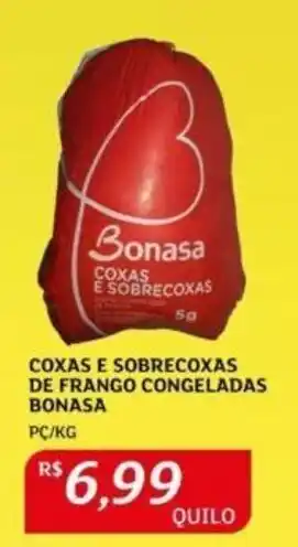 Assaí Atacadista COXAS E SOBRECOXAS DE FRANGO CONGELADAS BONASA PC/KG oferta