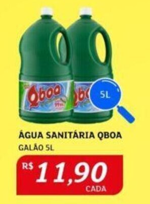 Assaí Atacadista ÁGUA SANITÁRIA QBOA GALÃO 5L oferta