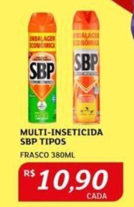 Assaí Atacadista MULTI-INSETICIDA SBP TIPOS FRASCO 380ML oferta