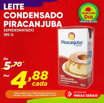 Dia LEITE CONDENSADO PIRACANJUBA SEMIDESNATADO 395 G oferta