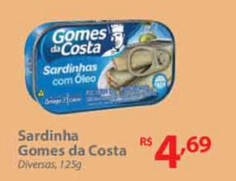 Sardinha Gomes da Costa 125g