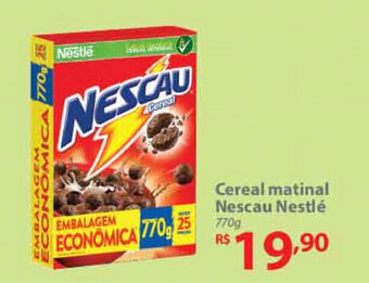 Nacional Cereal Matinal Nescau Nestle 770g oferta