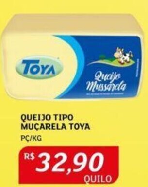 Assaí Atacadista QUEIJO TIPO MUÇARELA TOYA PC/KG oferta