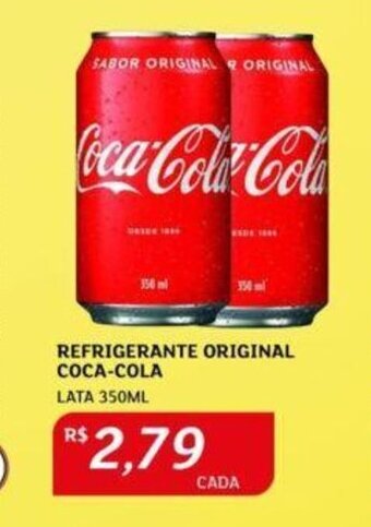 Assaí Atacadista REFRIGERANTE ORIGINAL COCA-COLA LATA 350ML oferta