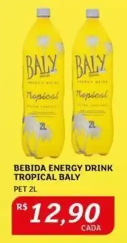 Assaí Atacadista BEBIDA ENERGY DRINK TROPICAL BALY PET 2L oferta