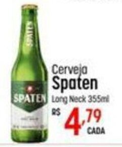 Muffato Cerveja Spaten Long Neck 355ml oferta