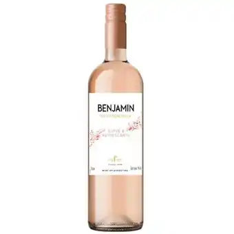 Vinho argentino rosé benjamin nieto senetiner suave e refrescante 750ml