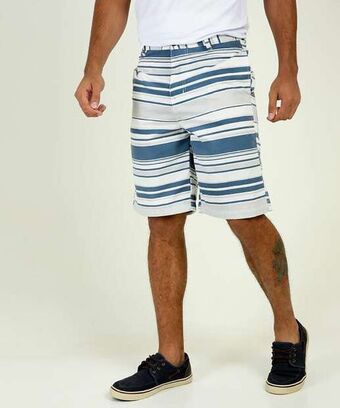 Marisa Bermuda masculina sarja listrada mr oferta