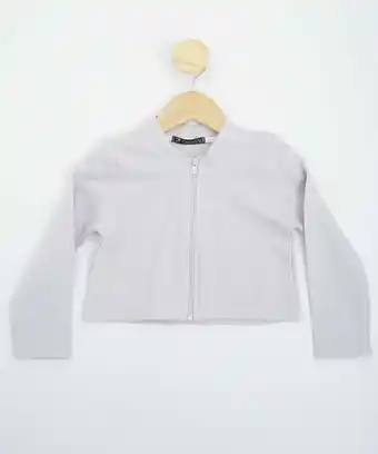 Casaco infantil moletom flanelado tam 1 a 3