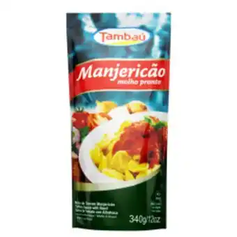 Molho pronto tambau sache manjericao 340g