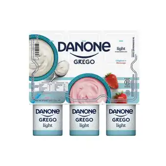 Iogurte grego danone original e morango 510g