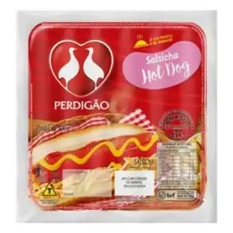 Big Box Salsicha hot-dog perdigão 500g 12 unidades oferta
