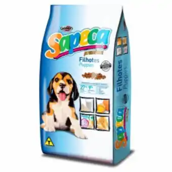 Ração sapeca filhote 10,1kg