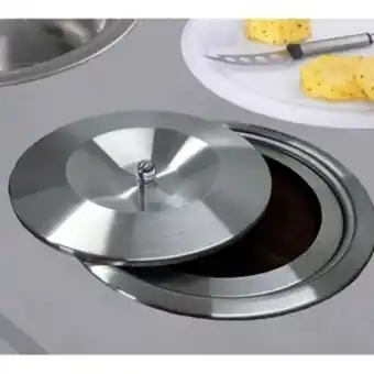 Leroy Merlin Lixeira pia cozinha embutir granito em inox não enferruja 5l oferta