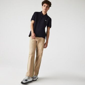 Lacoste Polo masculina l.12.12 original em algodão grosso piqué oferta