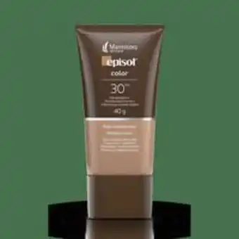 Farmácia Permanente Protetor solar facial episol color pele morena mais fps30 40g oferta