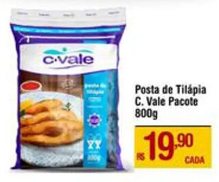 Max Atacadista Posta de Tilápia C. Vale Pacote 800g oferta